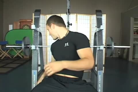 Pumping steel. Jacking My meat