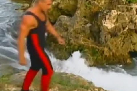 Blazing Waters naughty Outdoor Adventure With big ramrod lascivious Hunks