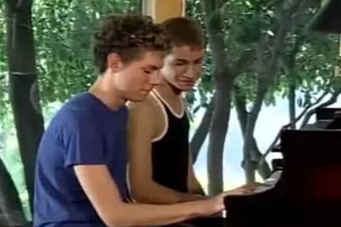 Very filthy lovely duet homosexual twinks 19yo