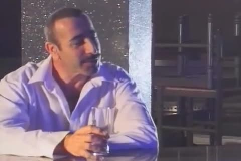 beautiful Bartender gets oral job sex