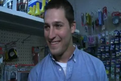 youyng man Taking Off rod And Has howdys asshole Shold Open-air