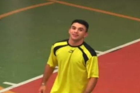 young guys outdoors - Scene 1