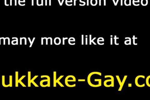 homosexual bunch dick Gobbling facials