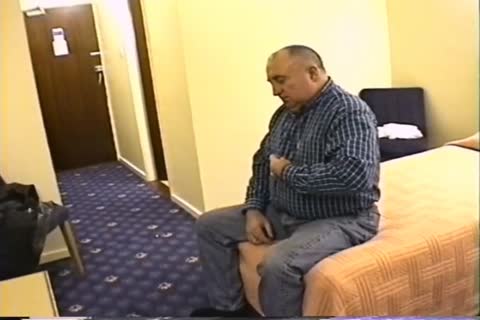 grandad jack off In Hotel Room