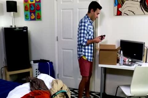 cock Virgins Blake's First fake penis