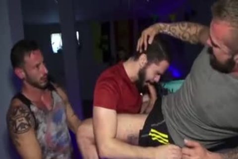 Gaping Brown Eye Looking Forward To For metallic penis