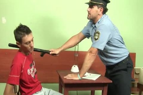 DADDY POLICE bonks A BAD boy