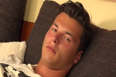 Shy young College lad