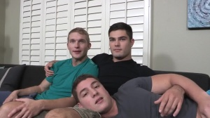 unprotected threesome With Pete, Tanner, And Forrest - anal Sneak Peek