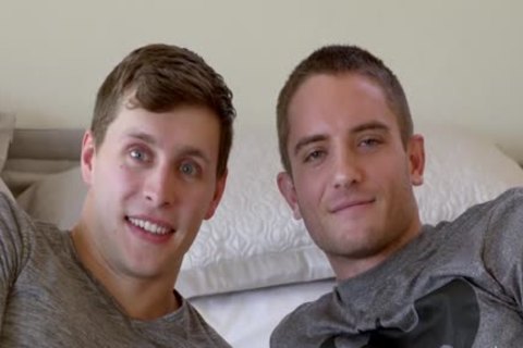 bushy homo Otter Takes large Straight giant wang From Frat teen