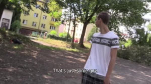 teens banging hard with stranger in the forest