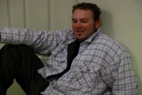 bushy Blue Collar chap