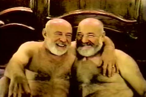 No Introduction Necessary Two lusty bulky grandad In Action