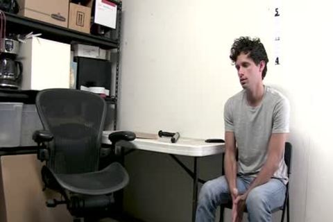 Security Guard Sticks A Billy Club In A Perps taut arsehole