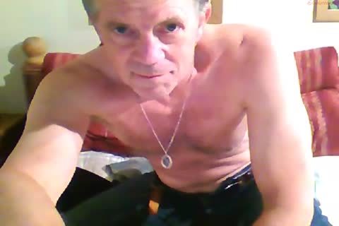 large Dicked dad jerking off 012