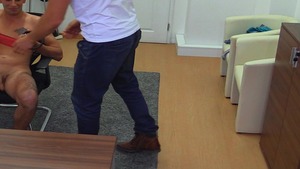 concupiscent teen with bushy legs enjoying hard butthole here