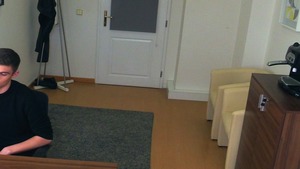 Sexually assertive bottom riding that bulky ramrod on camera