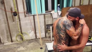 Pup & Tank fuck raw All Over A Construction site - American Scene