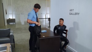 The booty Burglar: bare - JJ Knight, Mateo Fernandez American Hook up