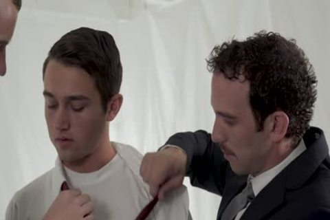 Church boy Spitroasted By large ramrods