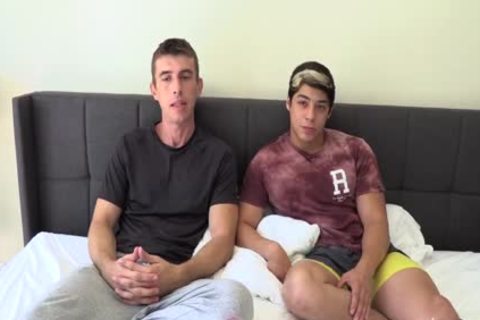 Rugged hairy Sweaty ramrod Plays With Bi man! loves anal!