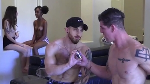 Three cute boyz And A girl bunch poke