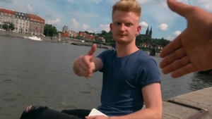 CzechHunter.com: Black hair bareback handjob