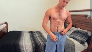 SeanCody.com - Brown hair Archie takes a big dildo