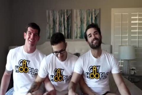 gigantic 10-Pounder Actor Jayden Has A naughty Morning 3some