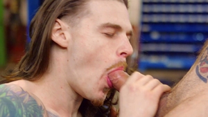 DrillMyHole.com - Tattooed Sunny D bareback missionary indoor