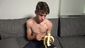 East Boys: Solo too cute & hairy gay cumshot at casting