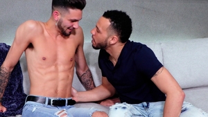 Stagcollective: Pierced inked european gay sensual kissing