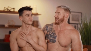 SeanCody - Inked Thomas and Thomas Johnson spanking in the bed