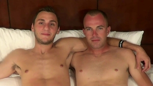 JockBreeders: Dallas next to supermodel Slade butt fucking