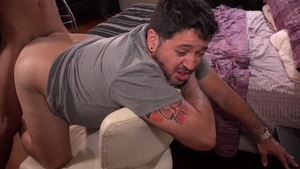 Bareback Me Daddy - Mature Tommy ass fucking sex scene