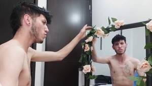 BarebackLatinoz - Stiff jerking uncut cock