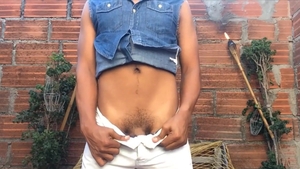 BarebackLatinoz - Ben stroking porn