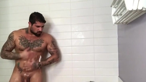 Post Shower oral pleasure Session With large Daddy [ONLYFANS]