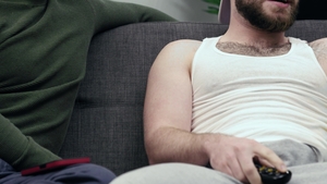 Jerk Buddies: Masturbating Jock Gets Deep Dicked