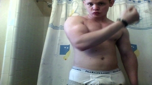 Solo: Dripping Wet Shower Tease and Cumshot