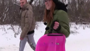 Czech Hunter: Riding for Raunchy Rewards on Sleds