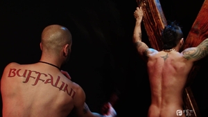 Fetish Force: Dark Silhouette Under the Cross